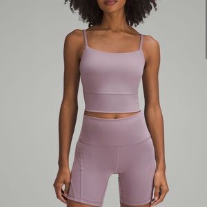 Lululemon wunder train strappy tank in size 8 NWT